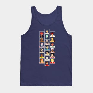 Select Your Character-Street Fighter 3: 3rd Strike Tank Top